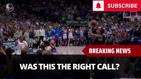 Here Is The Controversial Call From The OKC-Mavs Game