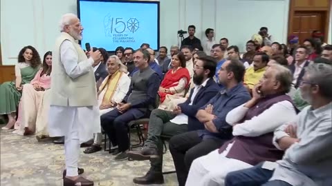 PM Narendra Modi’s interaction with film fraternity on Mahatma Gandhi 150th birth anniversary