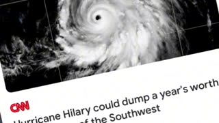 Hurricane Hilary Coming Towards Cali