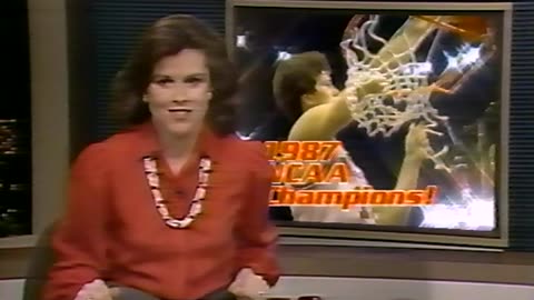 March 31, 1987 - WTHR's Betsy Ross on Celebrations in Bloomington