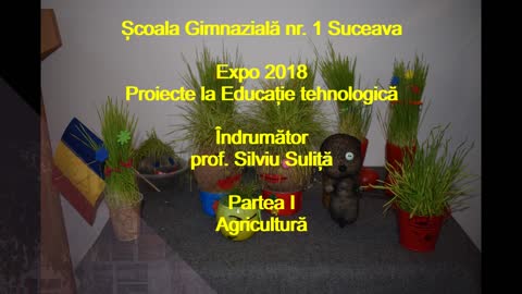 01 Expo 2018 - Partea I - Agricultură