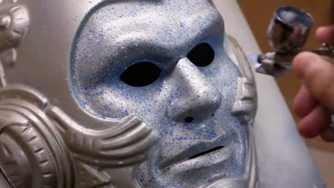 Repainting Cheap Halloween Masks - Part 2