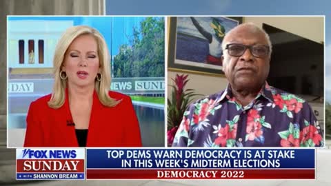 Rep. James Clyburn is grilled over whether he's suggesting not voting for Democrats is somehow supporting something akin to the rise of Hitler