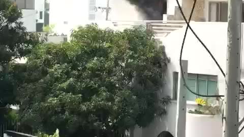 Incendio de casa en Castillogrande