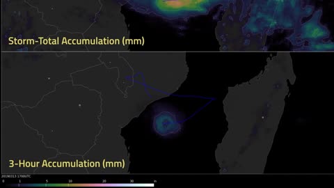 Tropical Cyclone Idai Rainfall Measurements