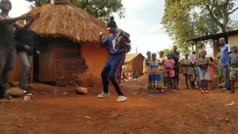 Village Street Dance in Uganda