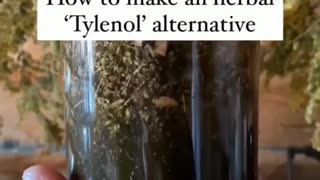 How to make a natural alternative to Tylenol