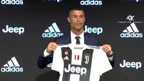 Ronaldo First Day at Juventus!