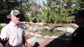 Awesome WATERFALL on Natural Slope Greg Wittstock, The Pond Guy