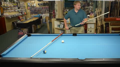 An Easy Way to Shoot Bank Shots in Billiards and Pool