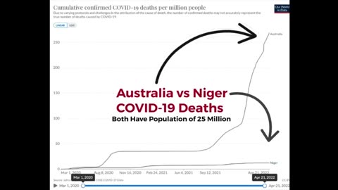 Australia vs Niger Comparing Real World Statistical Data on Mortality and Vaccine Rates