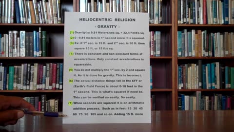 GRAVITY: Heliocentric Religion - Gravity - One Of Its' Difficult To See