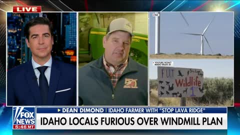 Idaho farmer Dean Dimond torches potential Biden windmill project: 'It'll destroy the desert'
