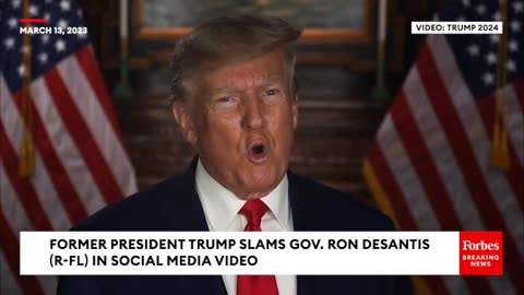 JUST IN- Trump Unveils Modified Nickname For Ron DeSantis In New Broadside