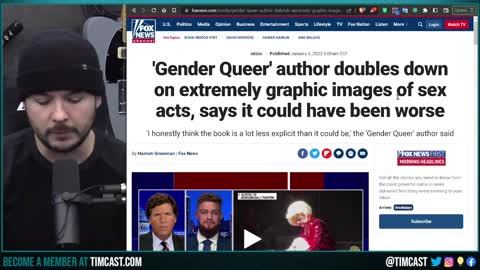 NPR Sparks OUTRAGE For Promoting Adults Acts TO CHILDREN, Gender Queer Book is Child Abuse HORROR