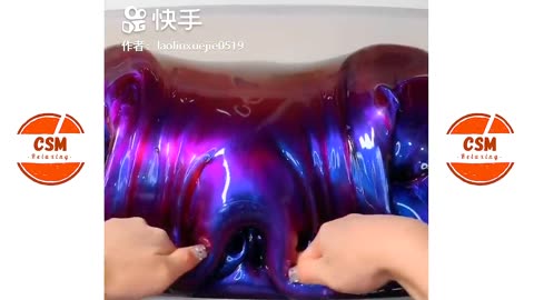 Satisfing Slime Asmr Relaxing Slime video #1113 mp4