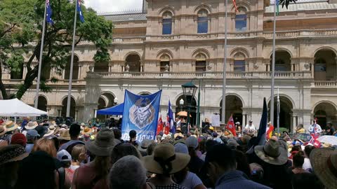 14 March 2022 Brisbane Parliament House 'shame'