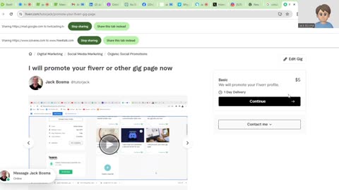 I will promote your Fiverr or other gig page now.