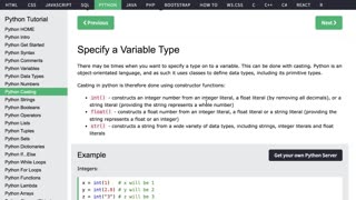 Python Coding for beginners 8, Python Casting