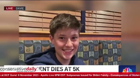 Conservative Daily Shorts: 14 Year Old Dead After a 5K - Stand up for Your Kids w Apollo