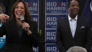 Kamala Breaks Into A Giggle Fit When She Realizes When 18-Year-Olds Were Born
