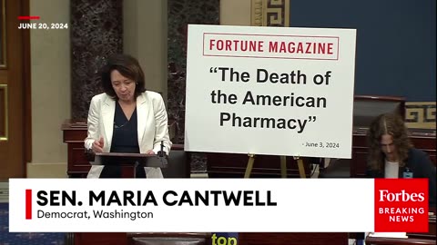 'That's The Scheme'- Maria Cantwell Denounces PBMs For Causing Costs To 'Rise And Rise' In The US