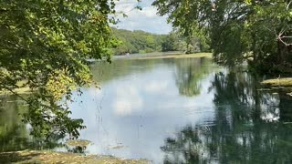 San Marcos River at Aquarena Springs