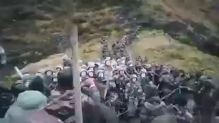 Fight at the Border between Indian Army and China's Communist Army