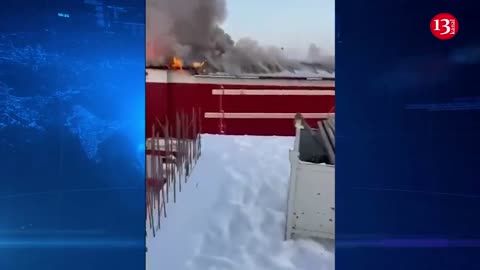 Strong blaze in Russia's "Belarus MTZ" factory - DEATHS reported