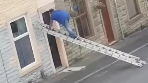 Man vs Ladder