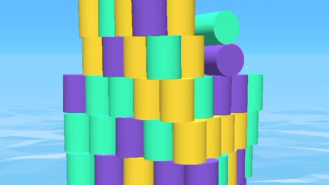 Breaking Huge Color Tower Amazing Video