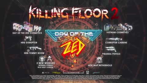 Killing Floor 2 Day of the Zed - Update launch trailer PS4