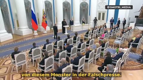 Steven Seagal bei Putin - Alle Völker dieser Erde müssen zusammenhalten