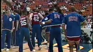 April 16, 1988 - Philadelphia 76ers & Indiana Pacers Starters Announced