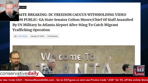 Breaking! Military Personnel Assaults Senator - Smuggling Military Aged Men in Airpot w Joe & Todd