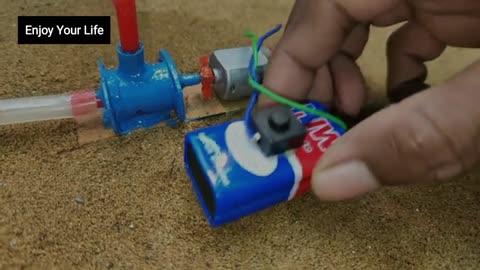 How to make water filter machine | Science project | Motor pump water tanker