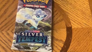 Pokémon card pack opening silver tempest