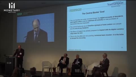 Richard Werner : Le plan de jeu des banques centrales en moins de 3 minutes (Monetary Institute) (VOST)