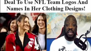 NFL White Wife Gets Deal To Make Clothing With NFL & Black Women Say Its Racist!