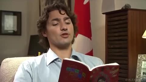 Christmas story being read by the Canadian prime minister. Who did this?