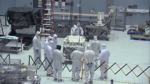 Video Snap Shot: Webb Telescope's Fine Guidance Sensor Engineering Test Unit Arrives at NASA Goddard