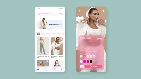 How to design fashion e-commerce app on figma - Tutorial UI/UX