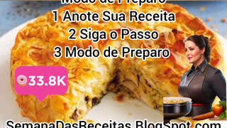 Aprenda Como fazer Torta 🥧 De Carne 🍖 Moída 😋