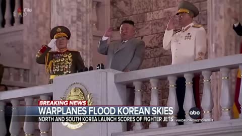 South Korean military says North Korea mobilized warplanes towards border