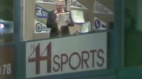 May 6, 1980 - Harry Caray Wraps Up White Sox Win Over Kansas City