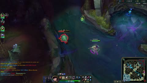 Faker Crab flashes on me