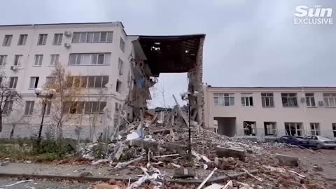 The Sun's Defence Editor goes inside Ukraine’s booby-trapped city of Kherson