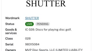 Here Is A List Of Pending Simon Lizotte Disc Golf Disc Molds