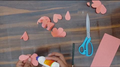 Paper craft ideas . how to make paper flowers . Paper art and craft.