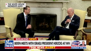 Four More Years? Biden Nearly Nods Off, Mumbles Incoherently to Israeli President [Watch]